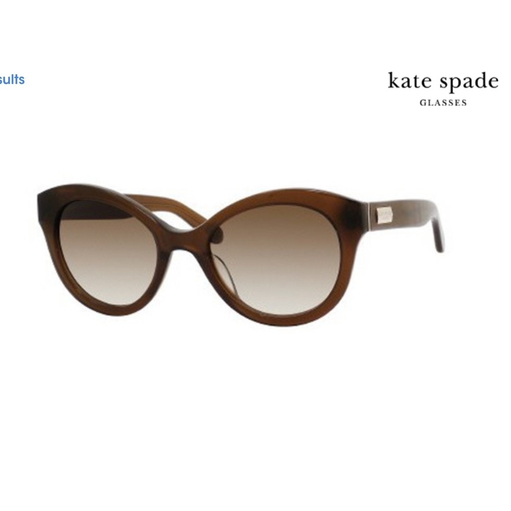 Kate Spade CORDELIA/S‎ Brown Cat Eye Sunglasses Gradient Lenses